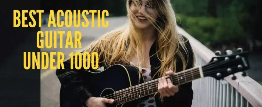 5 Best Acoustic Guitar Under $1,000 [April-2022]