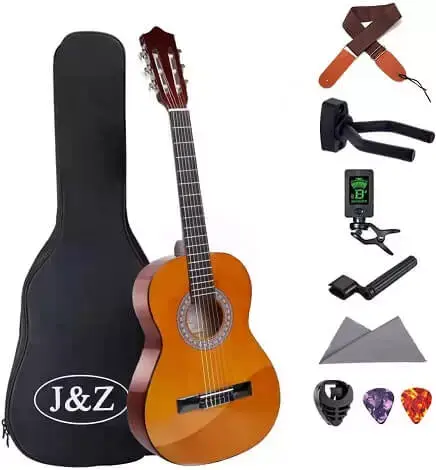 J&Z 36 Classical Acoustic 6-Nylon-String Guitar