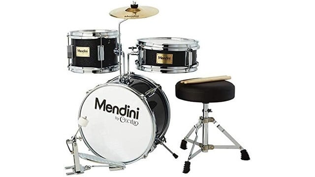 Mendini by Cecilio 3-Piece Junior Drum Set