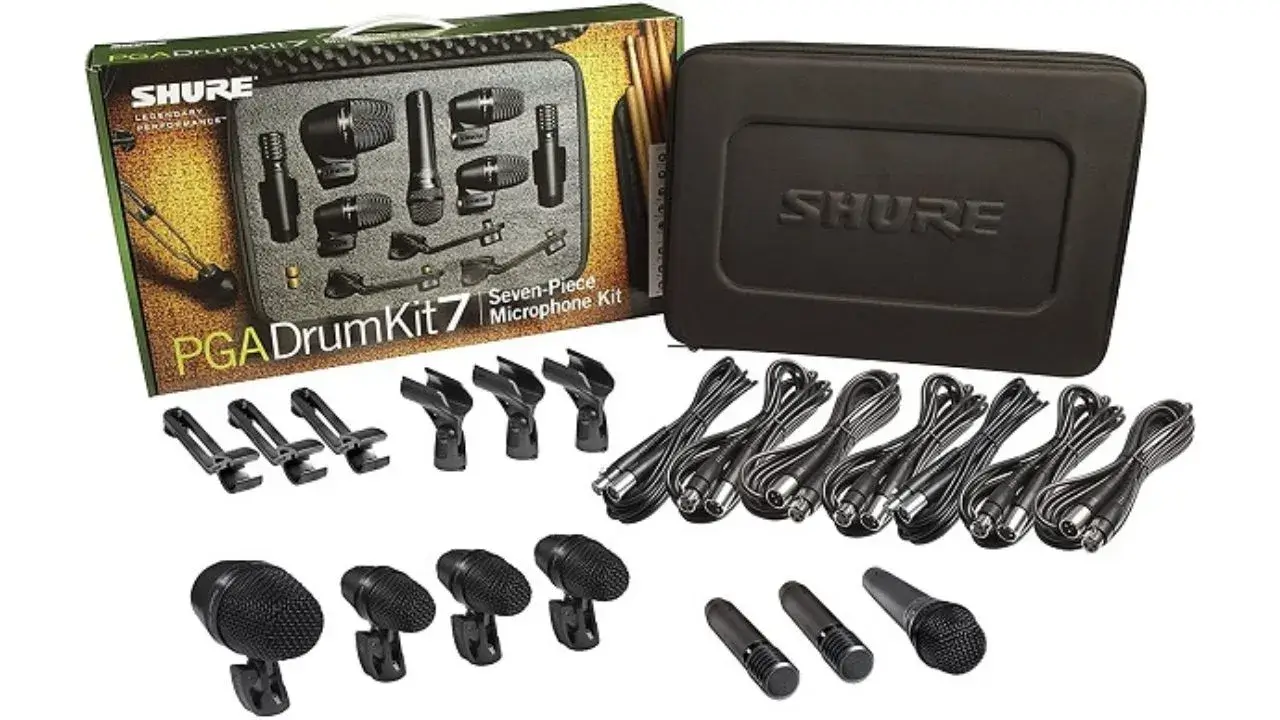 Shure PGADrumKit7 7-Piece Mic Kit